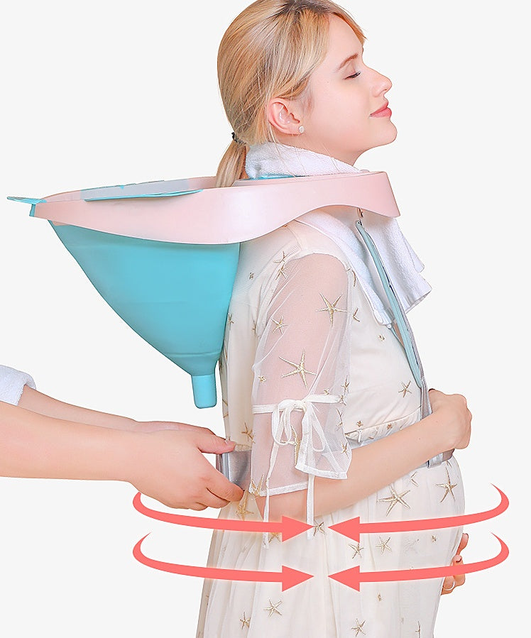 Mobile Salon Portable Foldable Silicone Shampoo
