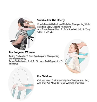 Mobile Salon Portable Foldable Silicone Shampoo