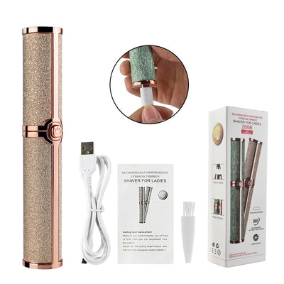 USB Charging Shaver Electric Eyebrow Trimmer Hair Removal Instrument