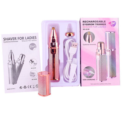 USB Charging Shaver Electric Eyebrow Trimmer Hair Removal Instrument