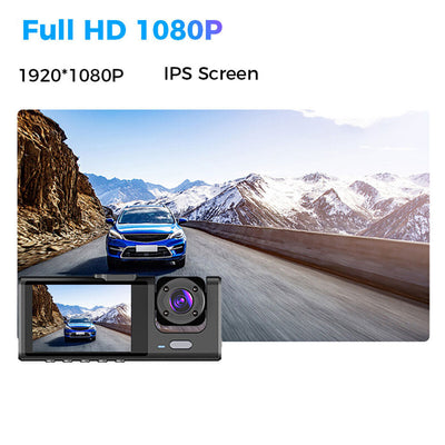 1080P Dual Lens Car Dash Cam Recorder G Sensor