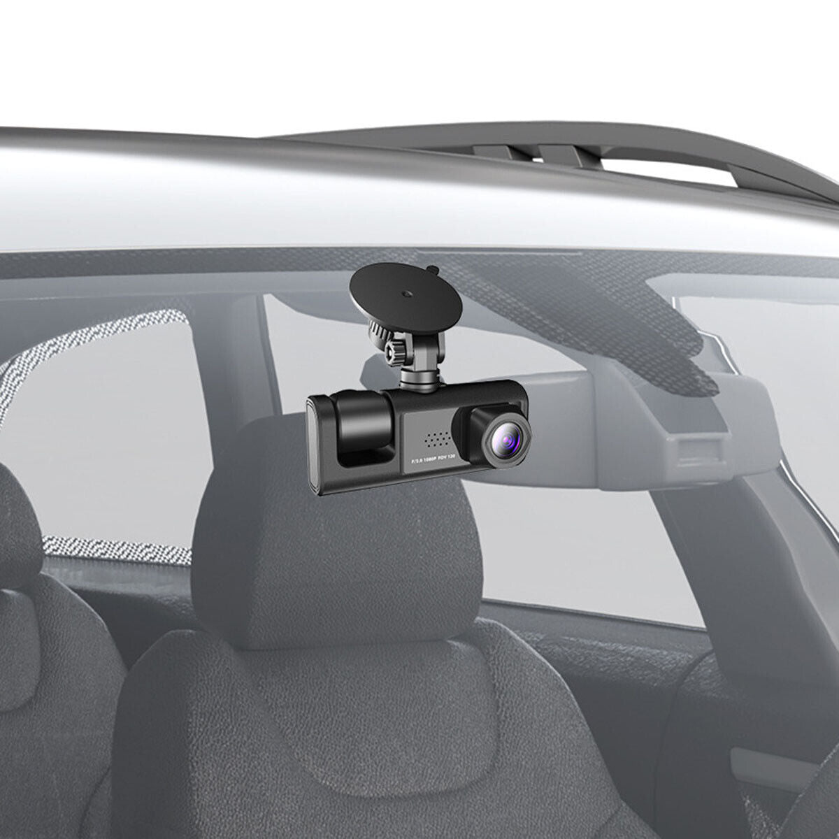 1080P Dual Lens Car Dash Cam Recorder G Sensor