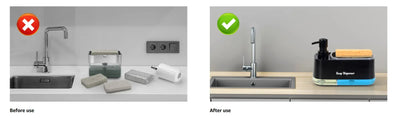 Hand and Dish Soap Dispenser Dual Soap Dispenser
