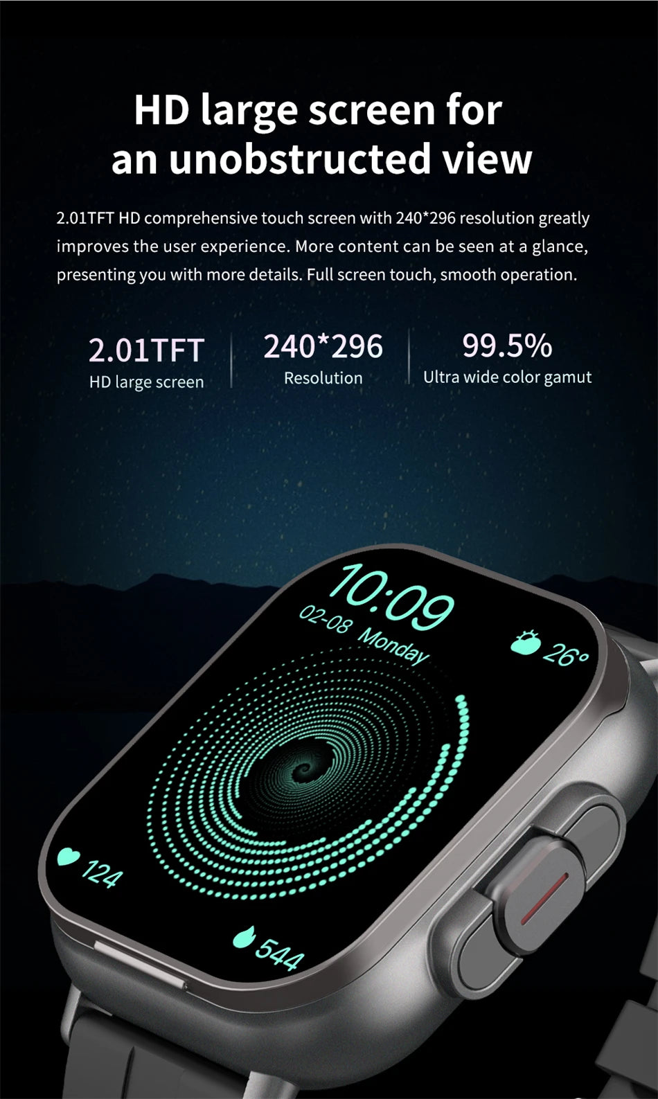 Smart Watch 2 in 1 With Earphone Smartwatch Bluetooth Call Men Watch
