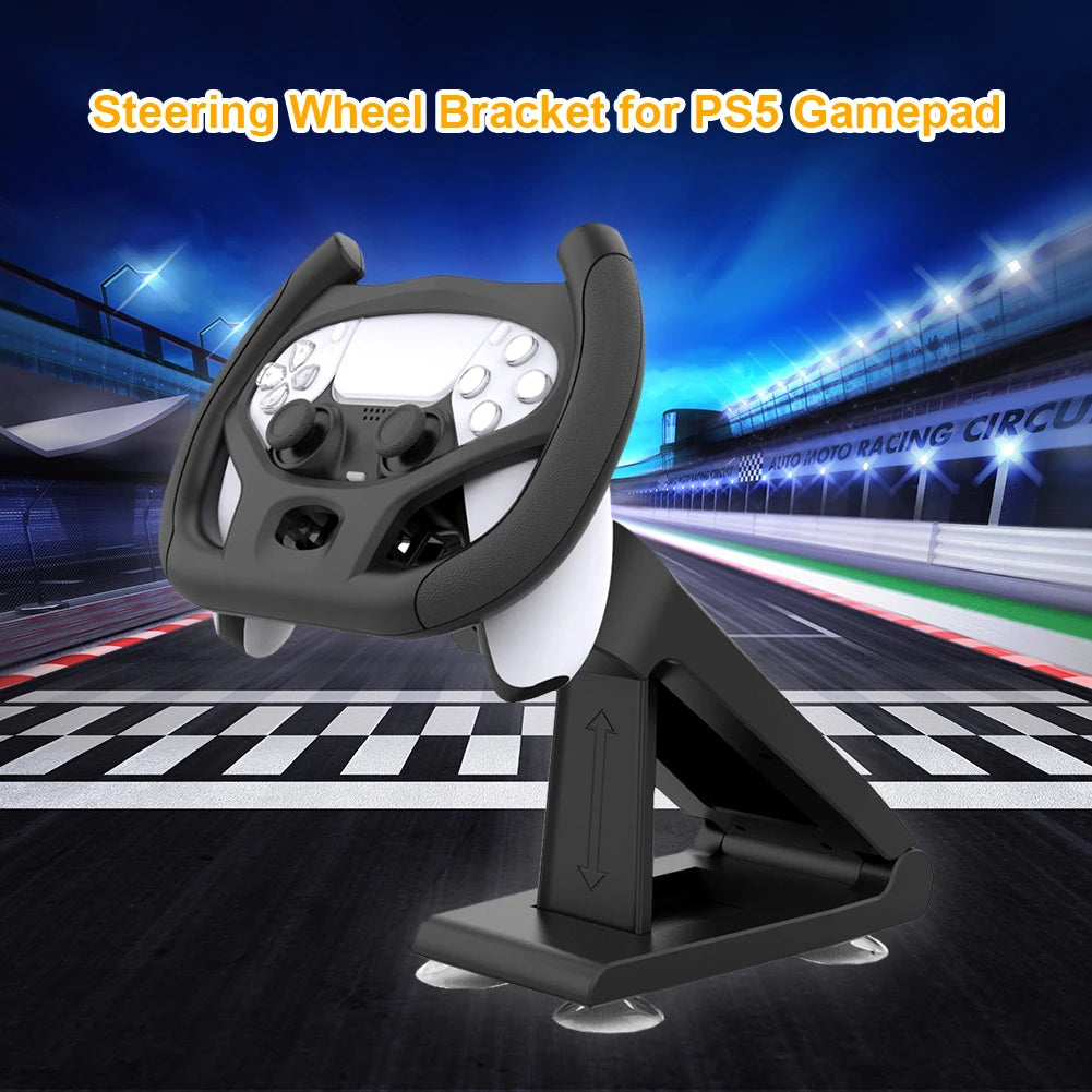 Professional Gaming Steering Wheel for PS5 Car Racing Games