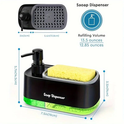 Hand and Dish Soap Dispenser Dual Soap Dispenser