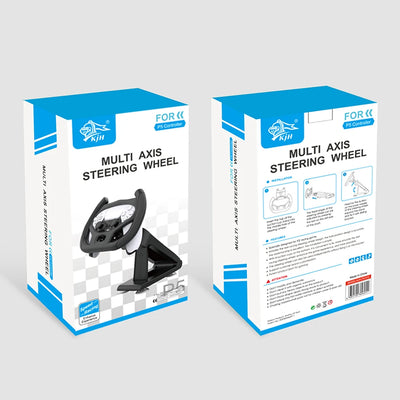 Professional Gaming Steering Wheel for PS5 Car Racing Games