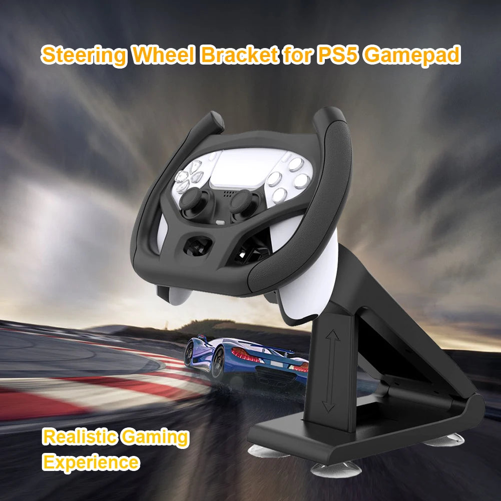 Professional Gaming Steering Wheel for PS5 Car Racing Games