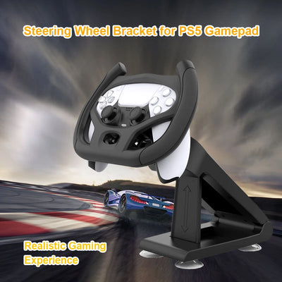 Professional Gaming Steering Wheel for PS5 Car Racing Games